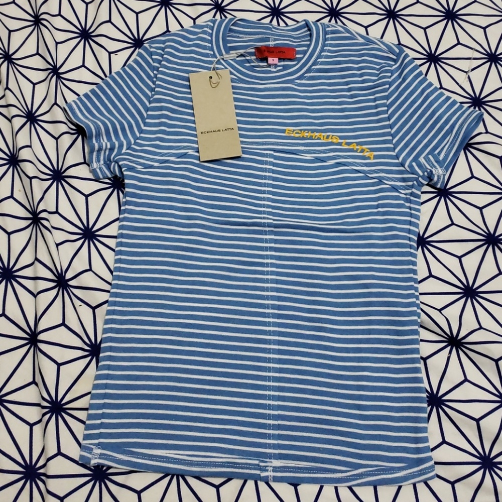 Eckhaus latta lapped baby tee